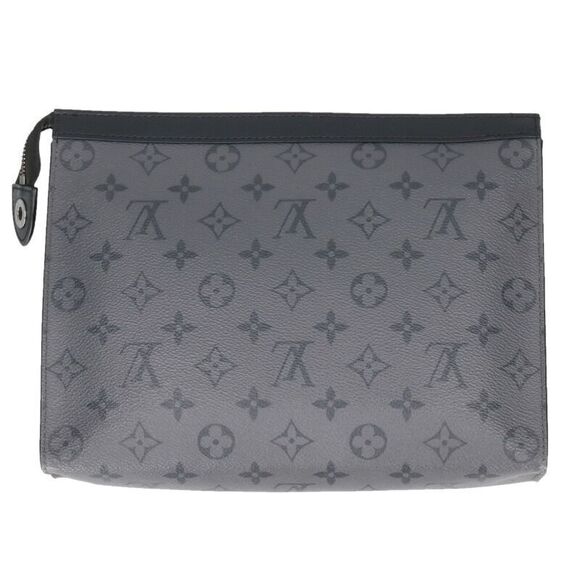 Louis Vuitton M69535 Pochette ・voyage Monogram Eclipse Reverse Clutch Bag Men's - Picture 2 of 3